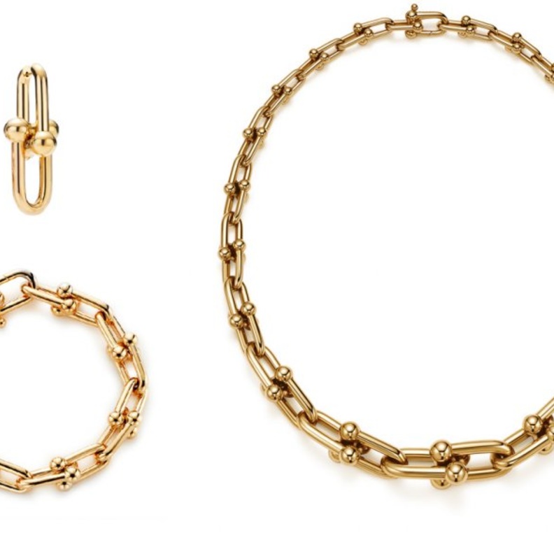 طقم تيفاني ند كو من الذهب