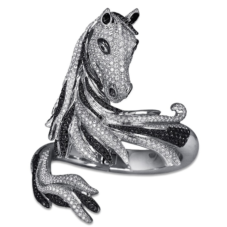 خاتم ديور من الذهب الأصفر والماس وحجر شريسوبراسي