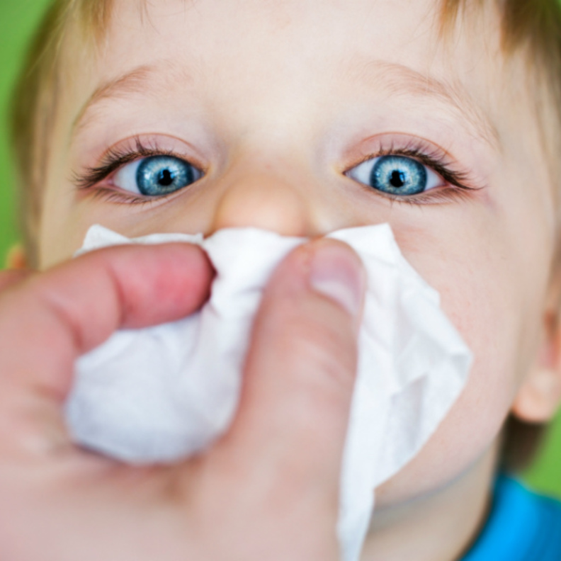 علاج حساسية الانف عند الاطفال