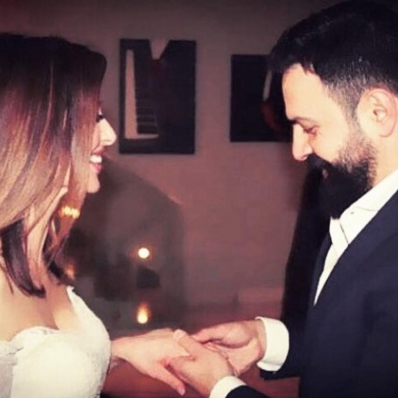 زواج تيم حسن ووفاء الكيلاني