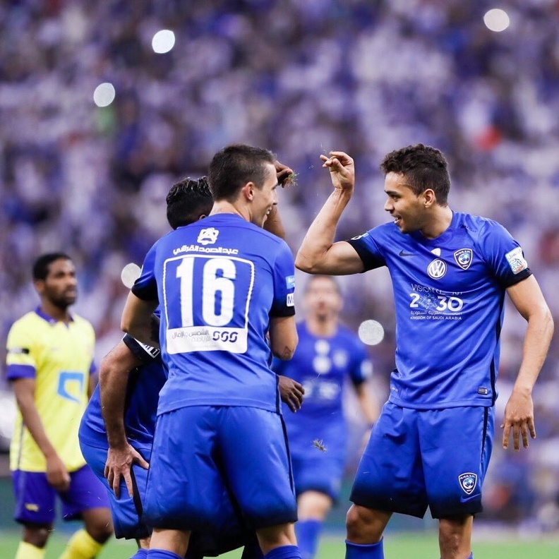 الهلال حصد لقب الدوري السعودي و كأس الملك