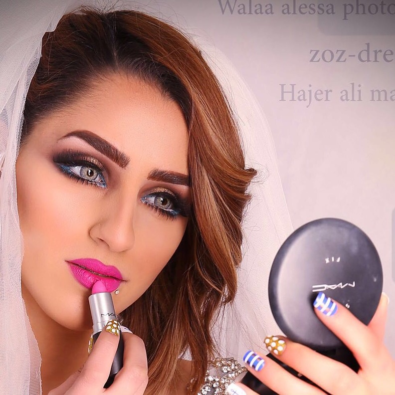 مكياج عروس من الميك أب ارتست هاجر علي