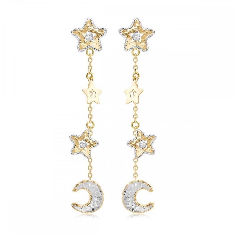 خواتم ليديا كورتيل من الذهب الأصفر والأوبال