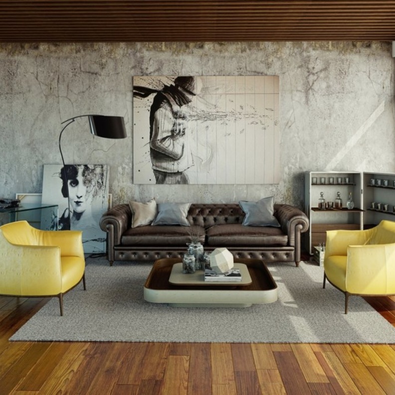 أجمل ديكورات غرف المعيشة المودرن 