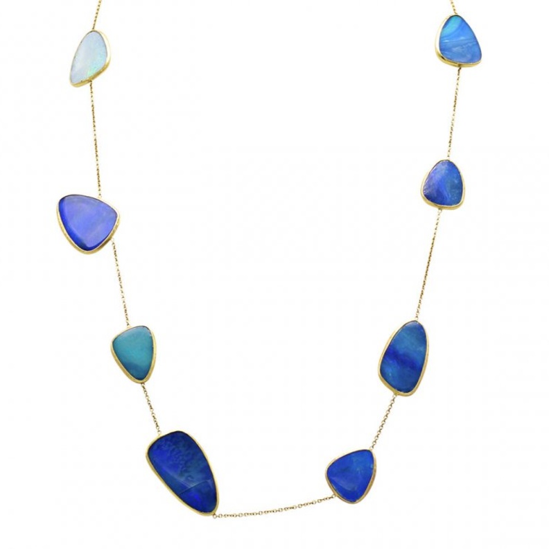 خواتم ذهب ناعمة وأوبال من Misa Jewelry