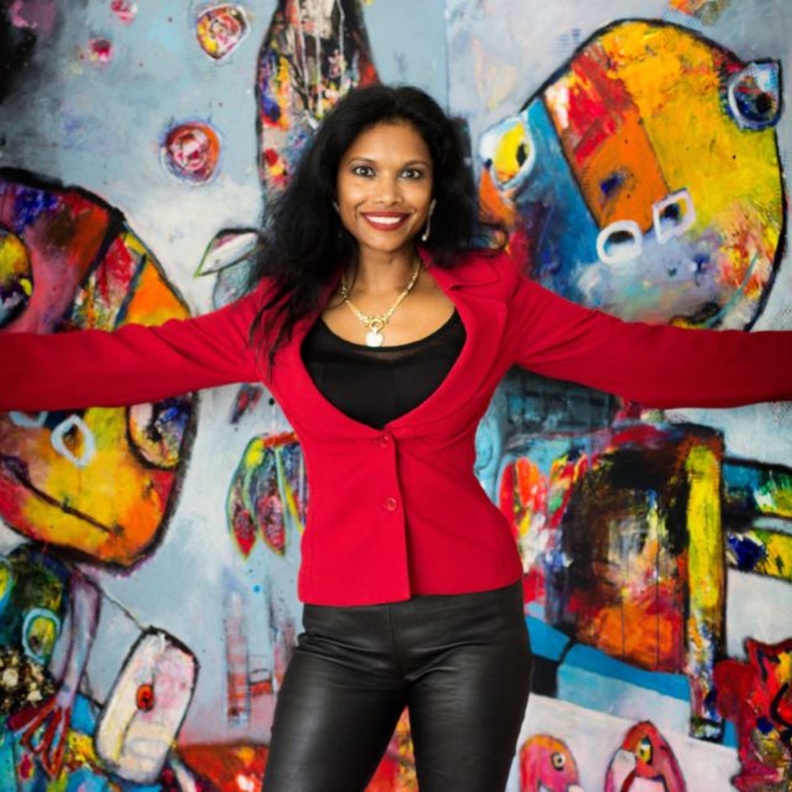 شيفالي رانثي  تشارك في معرض "بهجة الحياة" في بكين بينالي الدولي للفنون 