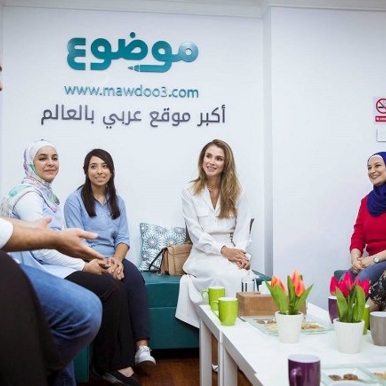 الملكة رانيا