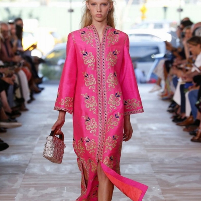 قفطان رمضان 2017 للبنات مزخرف