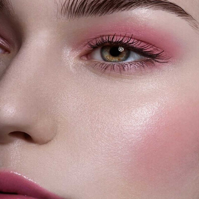 مكياج زهري بطريقة ناعمة