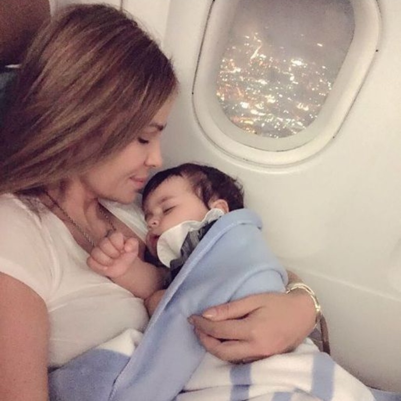 كارول سماحة وابنتها