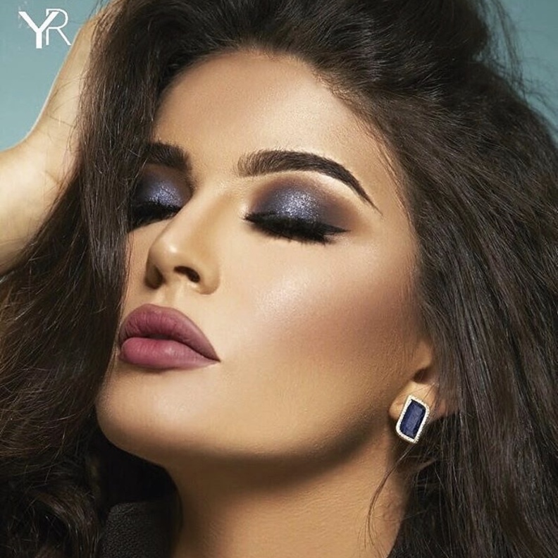 مكياج سهرة من يارا النملة