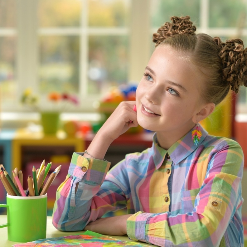 تسريحات شعر للمدرسة