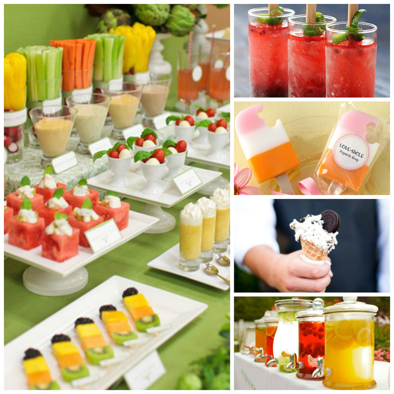 عيدان من الفواكه.