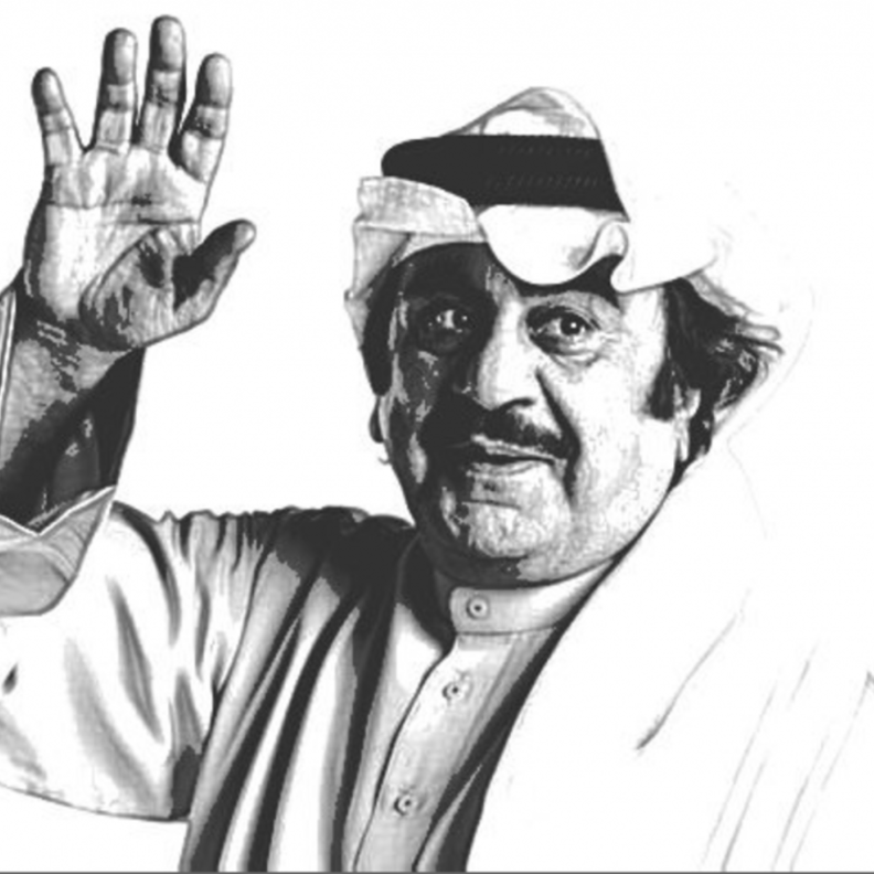 عبدالحسين عبدالرضا هكذا ودعه مشاهير السعودية 