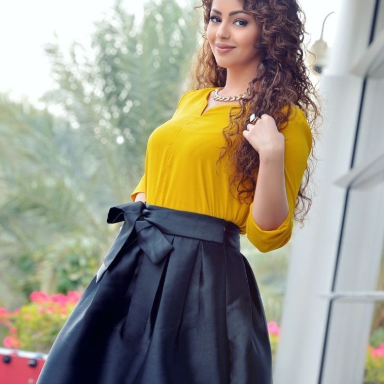 مها عبدالله باطلالة صباحية صيفية