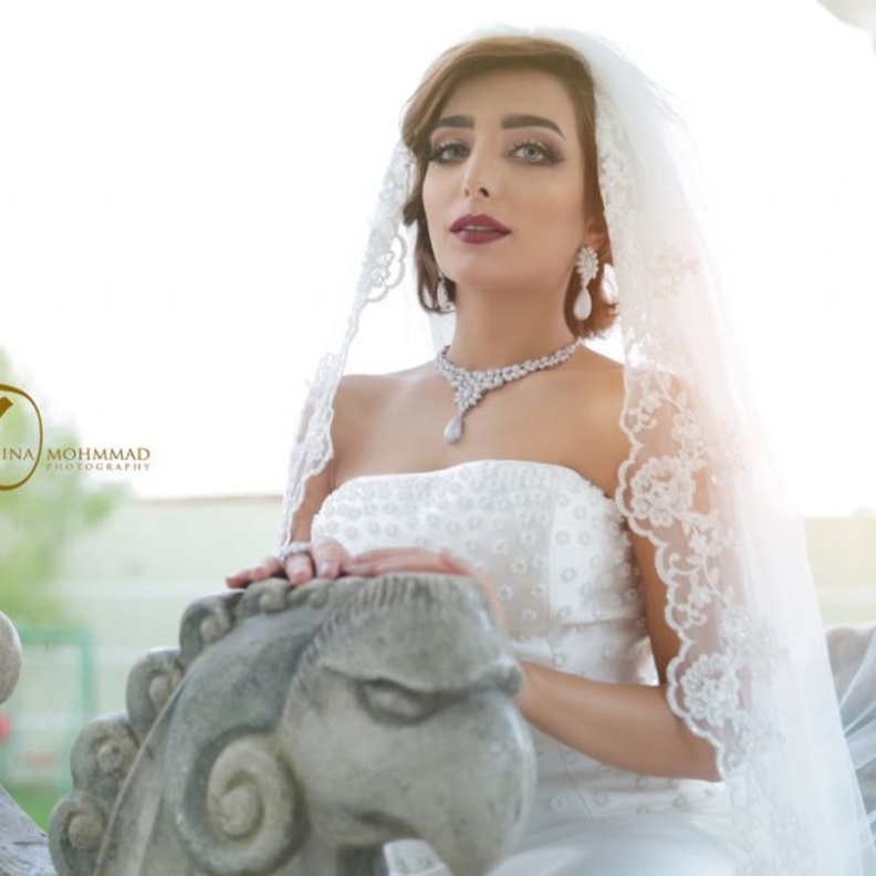 صورة عروس من تصوير نينا محمد