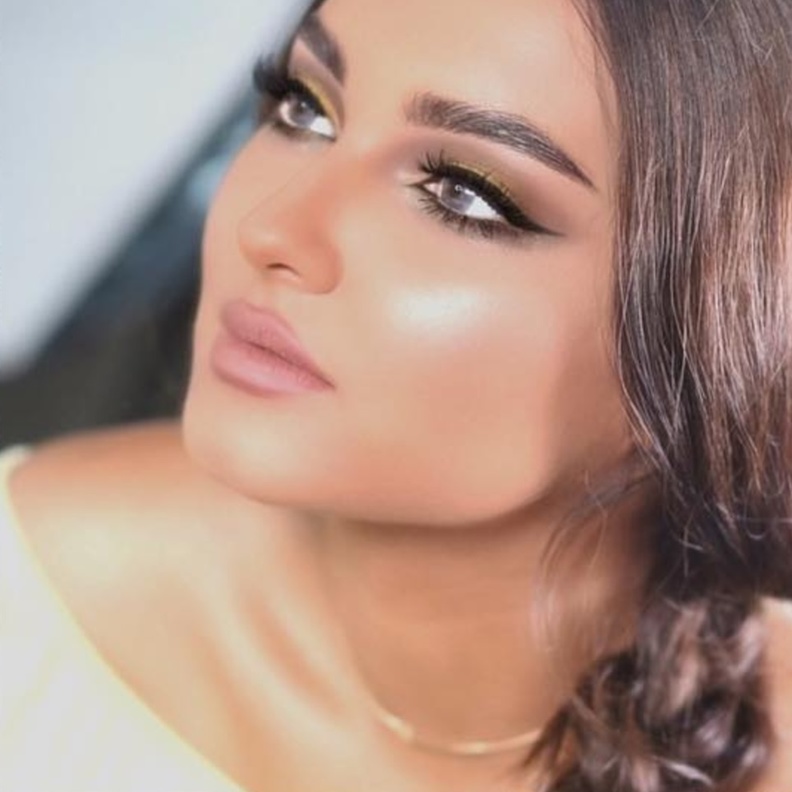 مكياج غادة عبدالله للعيون