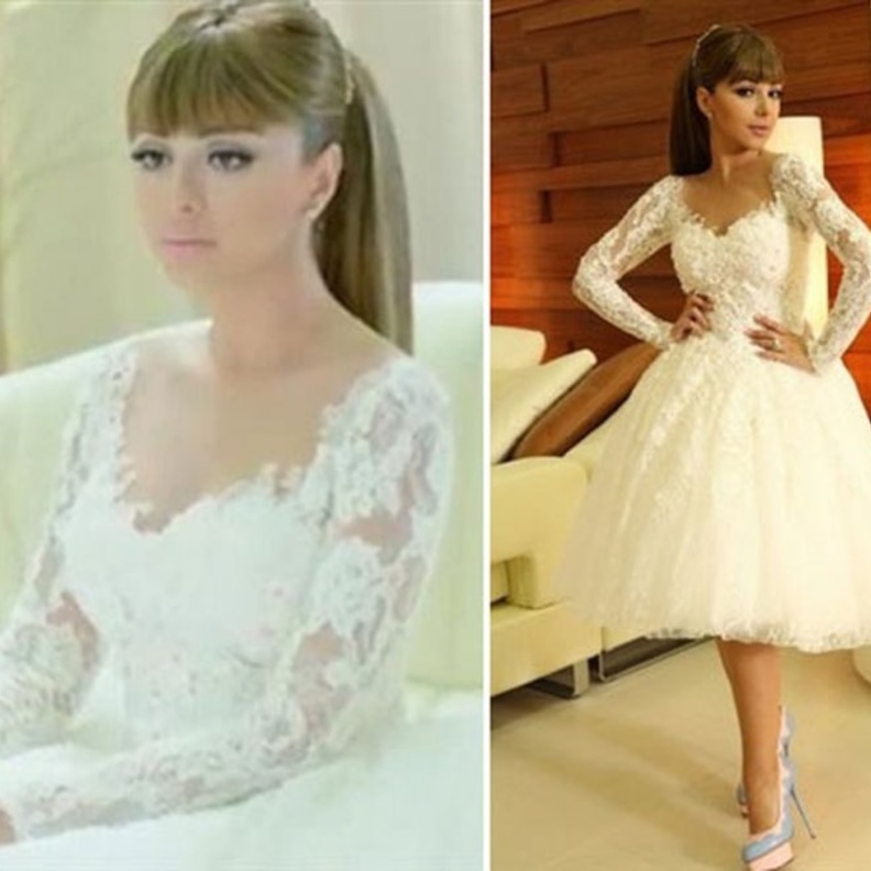 ميريام فارس اختارت الماكياج البسيط وتسريحة ذيل الحصان