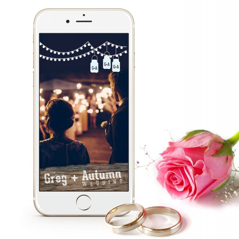 فلاتر سناب شات لمناسبة زفافك الخاصة