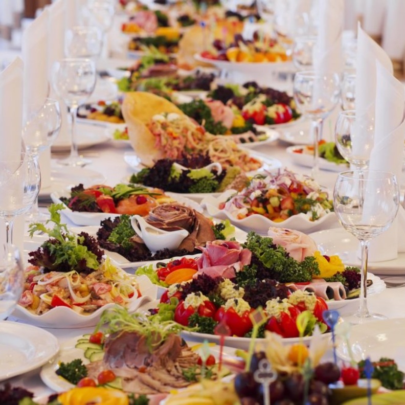 تأني في اختيار اطباق العرس