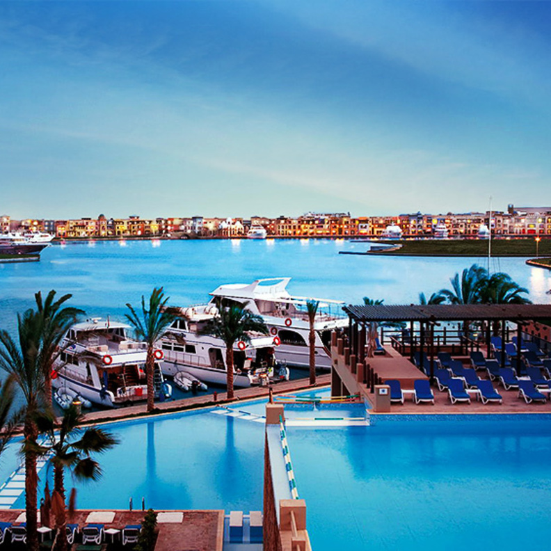 الجونة في البحر الأحمر