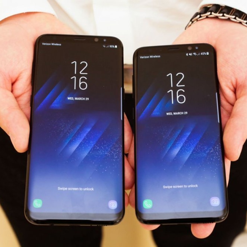 مشكلة في شاشة جالكسي إس 8