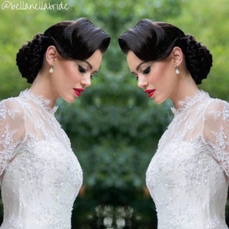 مكياج قوي وجريء من @Bellanellabride