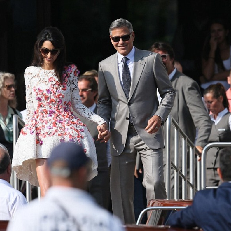 جورج كلوني توجه مع زوجته امل علم الدين إلى مراكش لقضاء شهر العسل