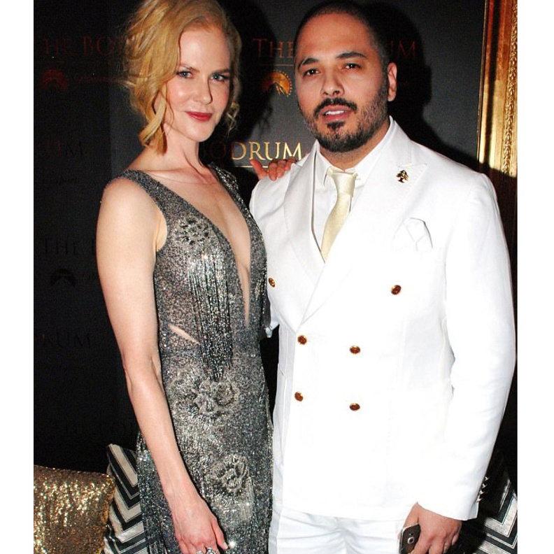 الفنان رامي عياش على طاولة العشاء مع الممثلة نيكول كيدمان