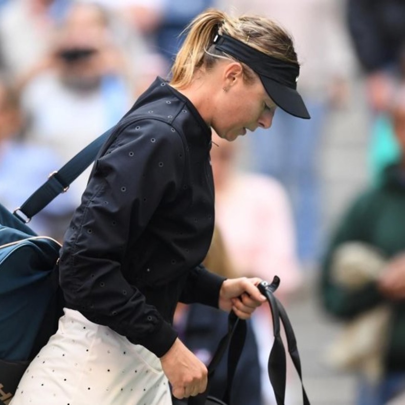 الحسناء ماريا شارابوفا تودع بطولة أمريكا المفتوحة للتنس