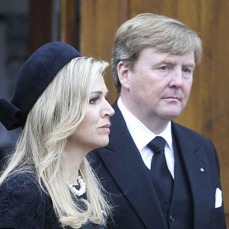 الملكة ماكسيما والملك الكسندر ويليم