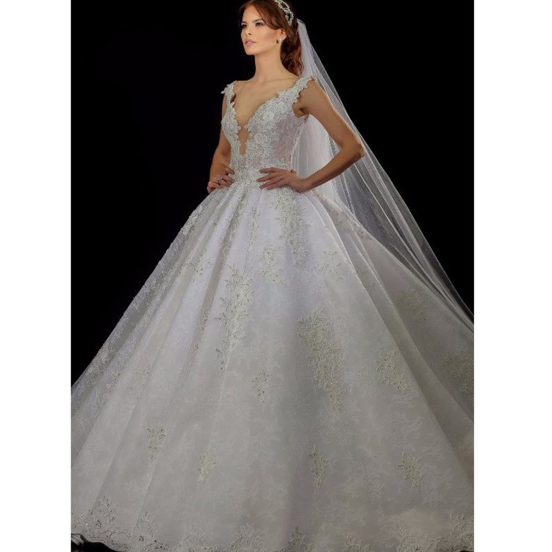 من مجموعة ابولو فاشن فستان بالتنورة المنفوشة