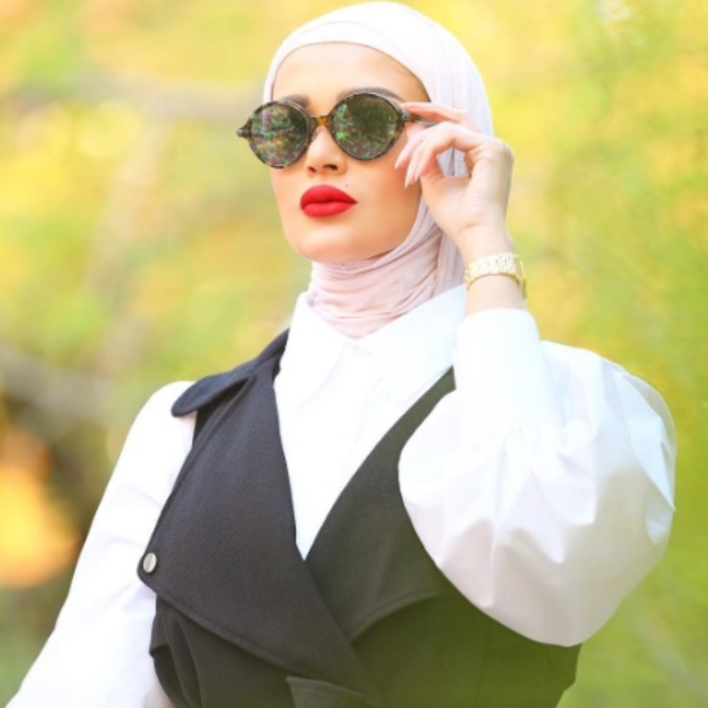 ازياء محجبات صيفية مع النظارات الراقية