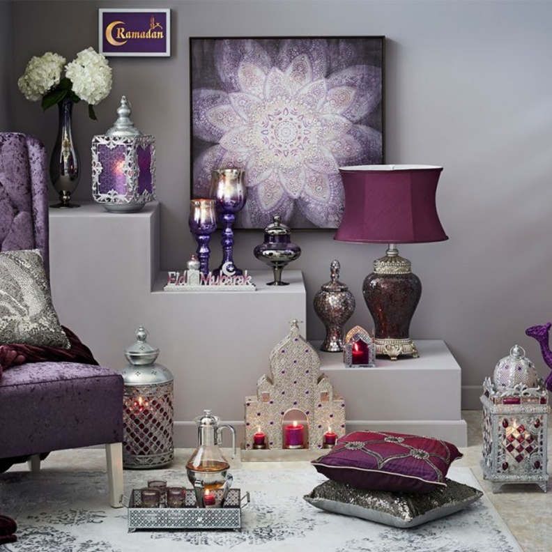 طرق أنيقة لوضع الشموع لتزيين المنزل في رمضان 2017