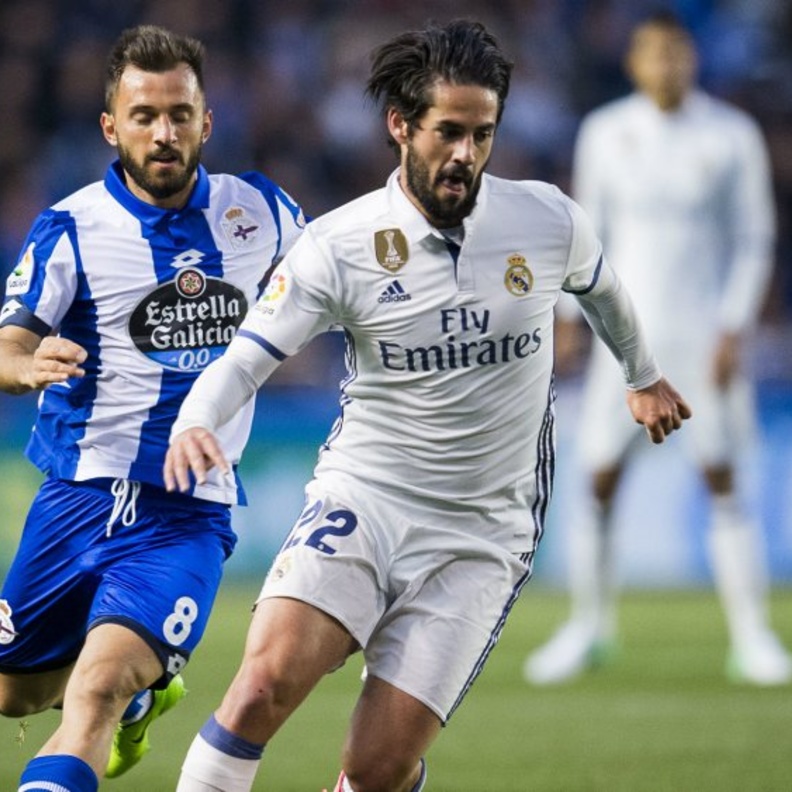 ريال مدريد و ديبورتيفو لا كورونيا