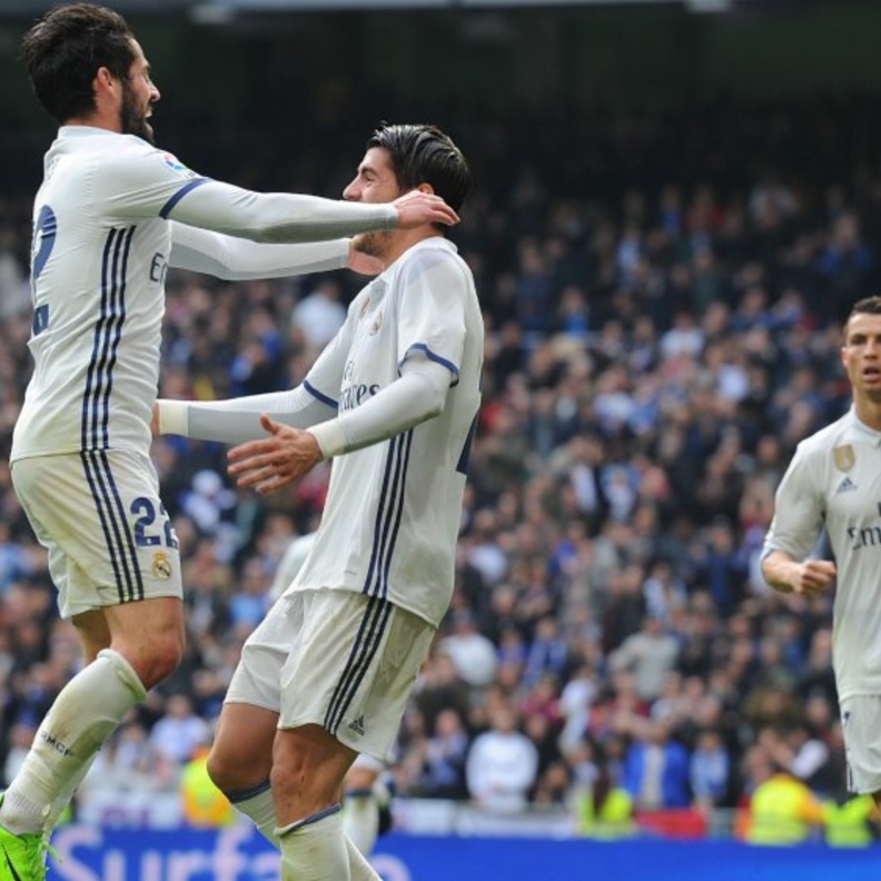 ريال مدريد يتصدر نتائج الدوري الاسباني