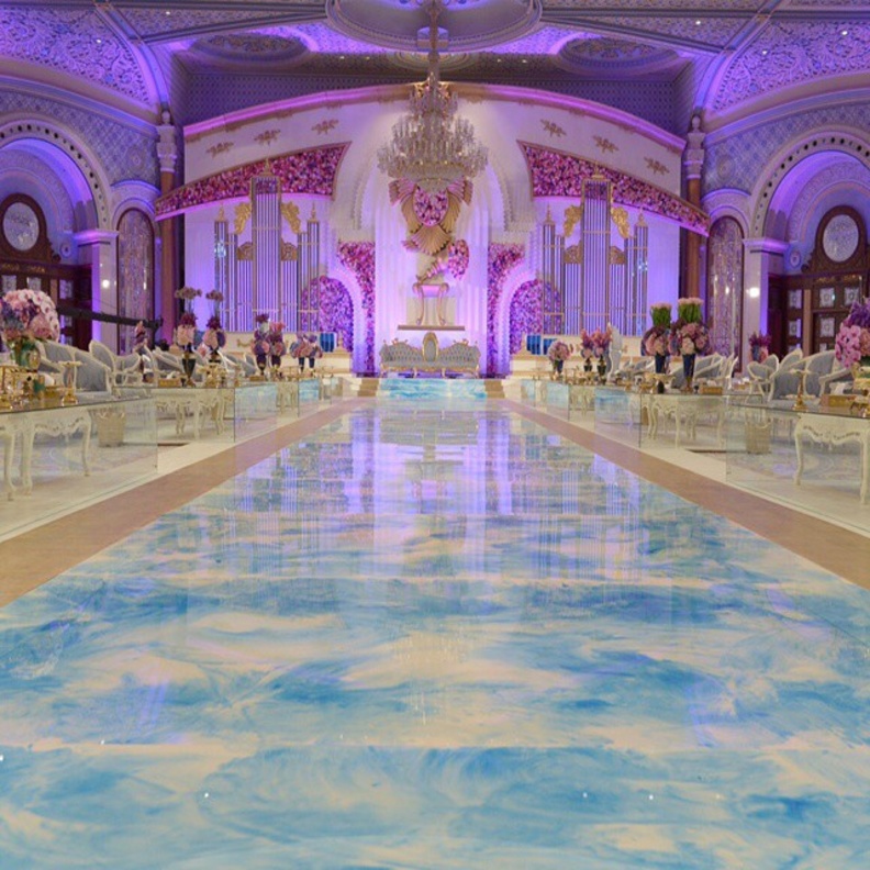 ديكور مصمّم حفلات الزفاف عبدالرحمن الزير.