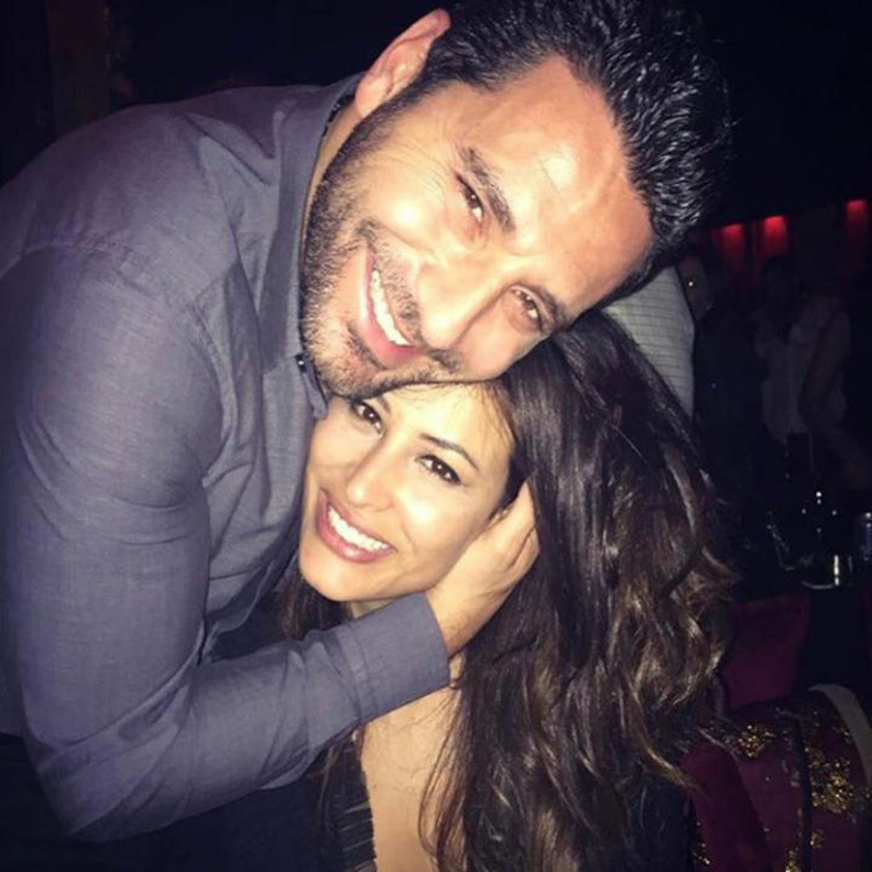 ريم مع السعيدي في صورة عاطفية