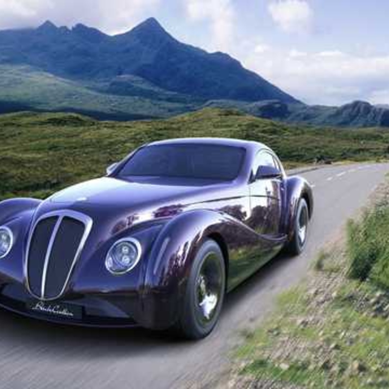 سيارة معاصرة بتصميم كلاسيكي تحمل اسم Black Cuillin