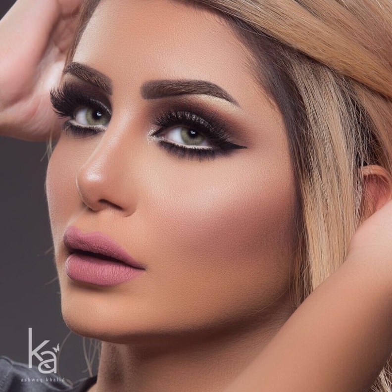 مكياج ناعم من أعمال اشواق خالد  