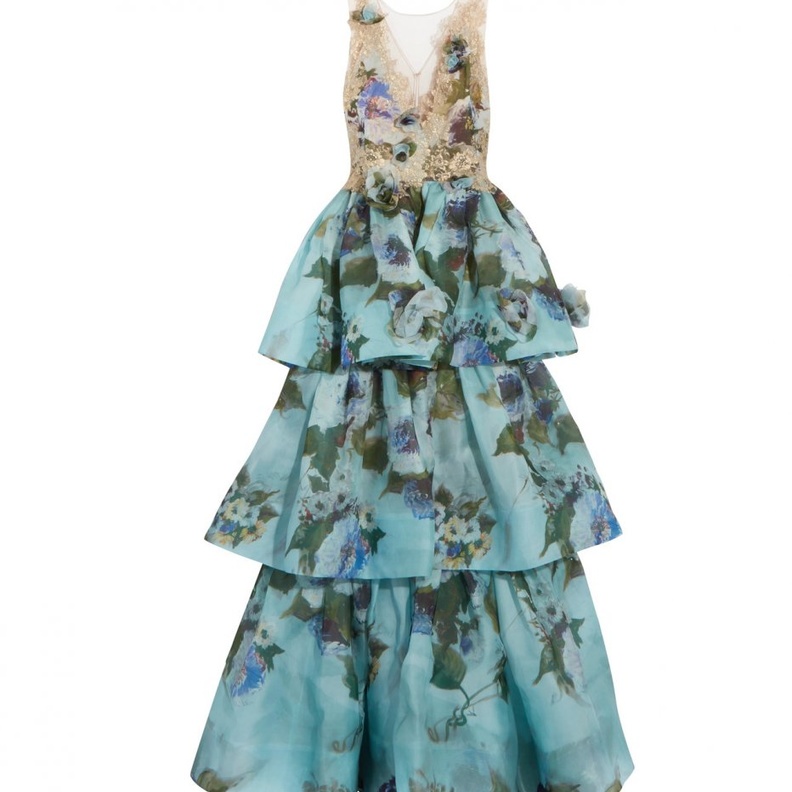 فستان من الحرير من Zuhair Murad