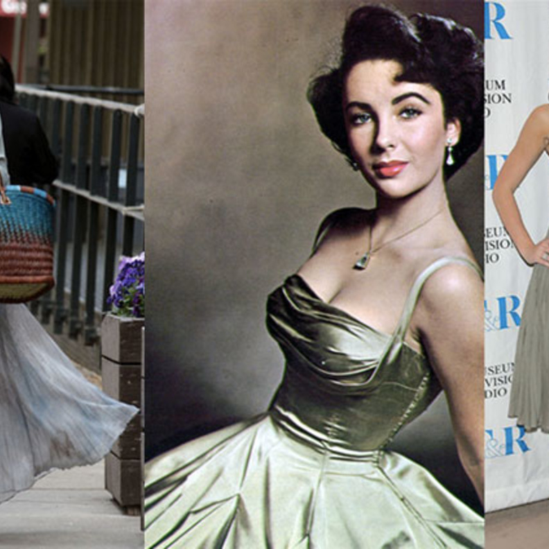 نجمات من برج الحوت يتردين الفضي والرمادي