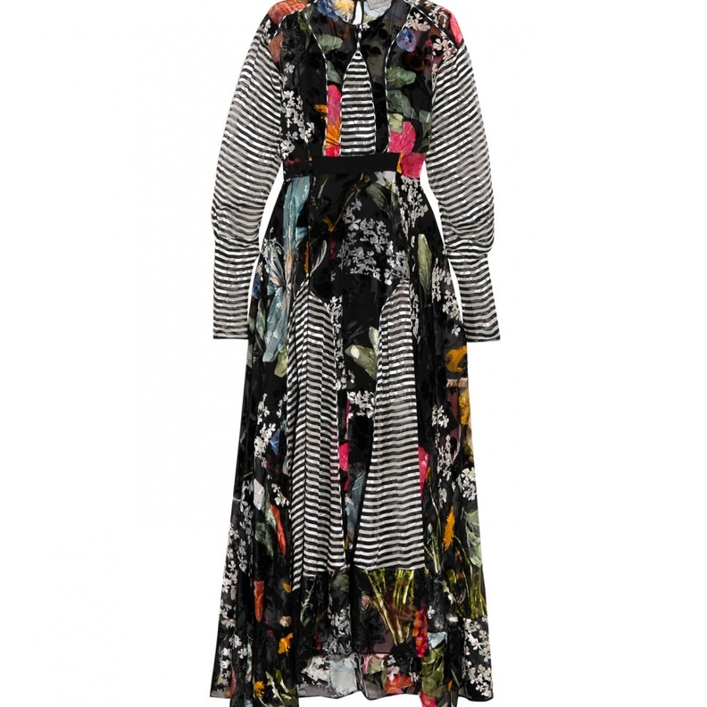 فستان من Saloni.