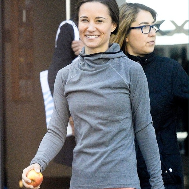 بيبا ميدلتون تقوم بنظام رياضي مكثف قبل الأسابيع القليلة من حفل زفافها