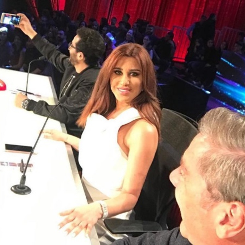 جمال نجوى كرم في برنامج عرب غوت تالنت