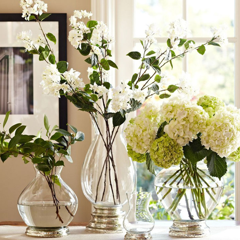 زجاجات ورود بأشكال عديدة