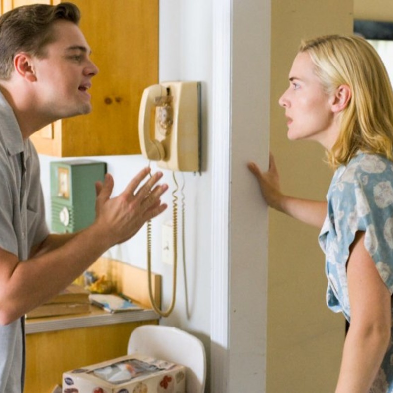 ليوناردو وكيت وينسلت في Revolutionary Road