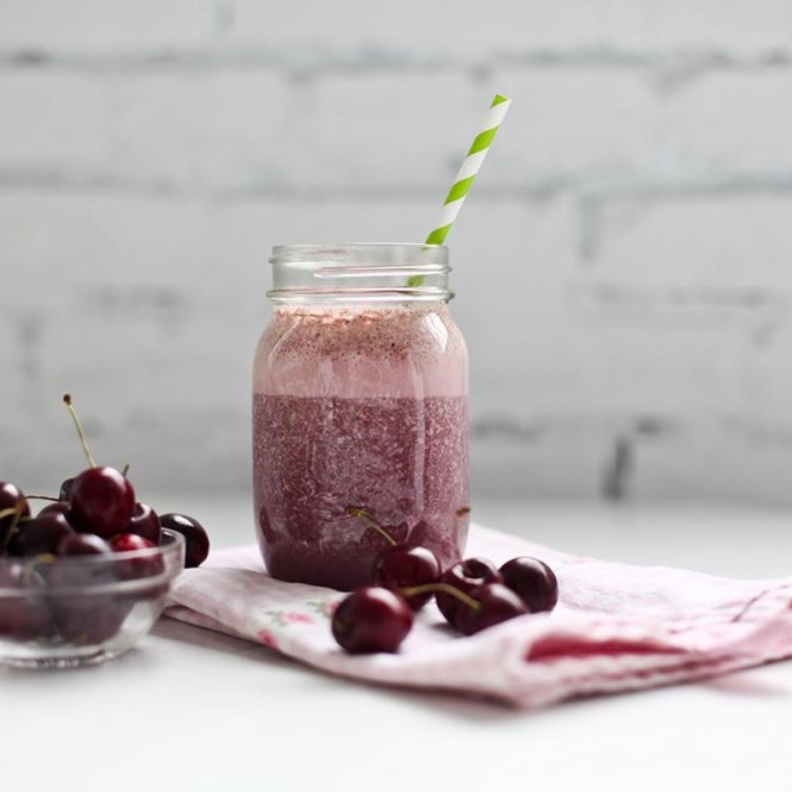 مشروب يحتوي على الكرز قليل السعرات الحرارية و مفيد لإنقاص الوزن