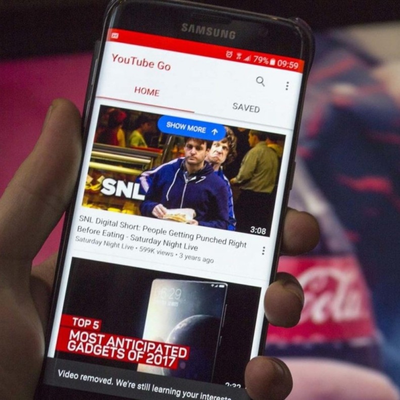 جوجل يطلق تطبيق يوتيوب جو لمواجهة بطء الإنترنت