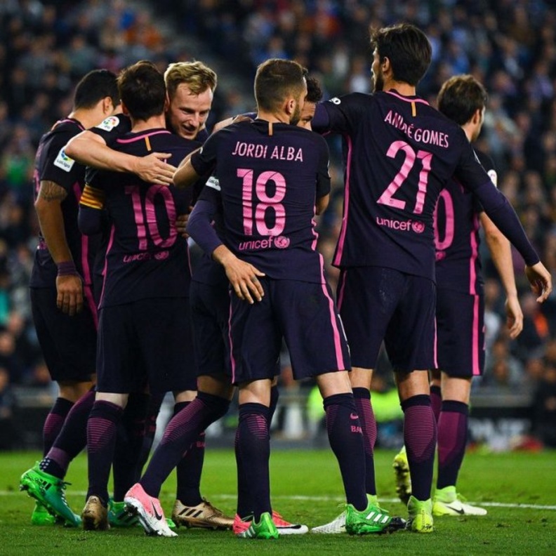 برشلونة يقاتل حتى اللحظات الأخيرة في الدوري الاسباني